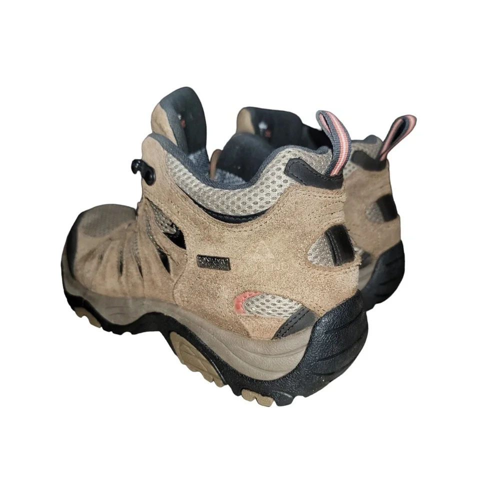Ascend Lisco Men's Shoes Brown Leather Bone Dry Waterproof Hiking Boots Sz 9‎ M